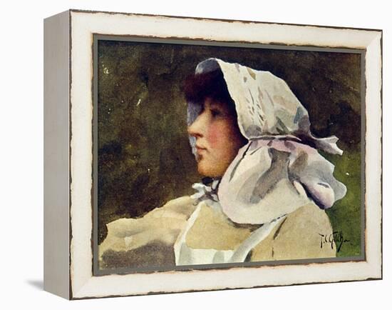 Wiltshire Sunbonnet-T C Gotch-Framed Stretched Canvas