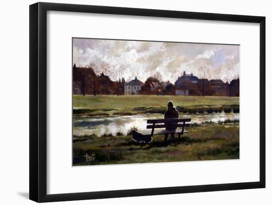 Wimbledon Pond, 2010-Cruz Jurado Traverso-Framed Giclee Print