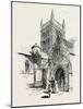 Wimborne: the Ivy Tower-null-Mounted Giclee Print