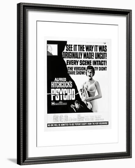 Wimpy, 1960 "Psycho" Directed by Alfred Hitchcock-null-Framed Giclee Print