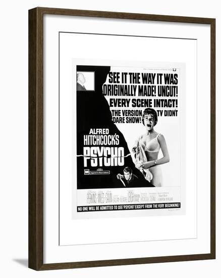 Wimpy, 1960 "Psycho" Directed by Alfred Hitchcock-null-Framed Giclee Print