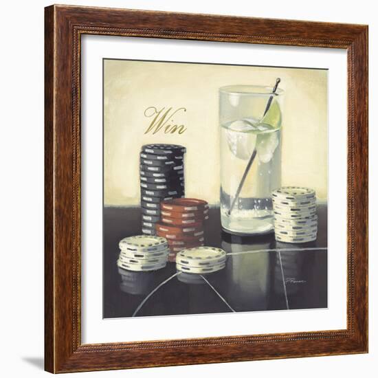 Win Casino-Paulo Romero-Framed Art Print