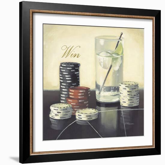 Win Casino-Paulo Romero-Framed Art Print