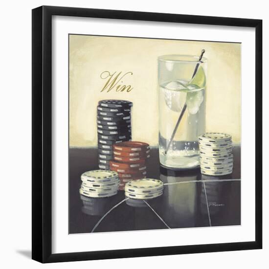 Win Casino-Paulo Romero-Framed Art Print