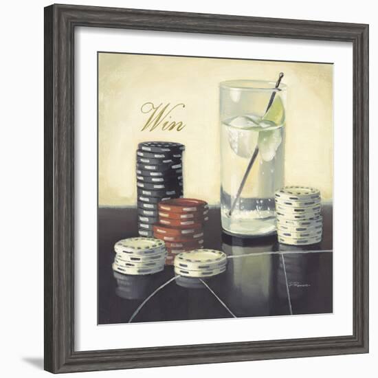 Win Casino-Paulo Romero-Framed Premium Giclee Print