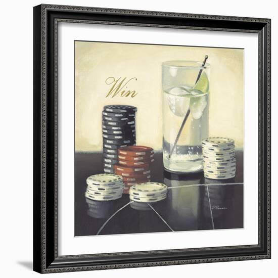 Win Casino-Paulo Romero-Framed Premium Giclee Print