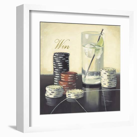 Win Casino-Paulo Romero-Framed Art Print