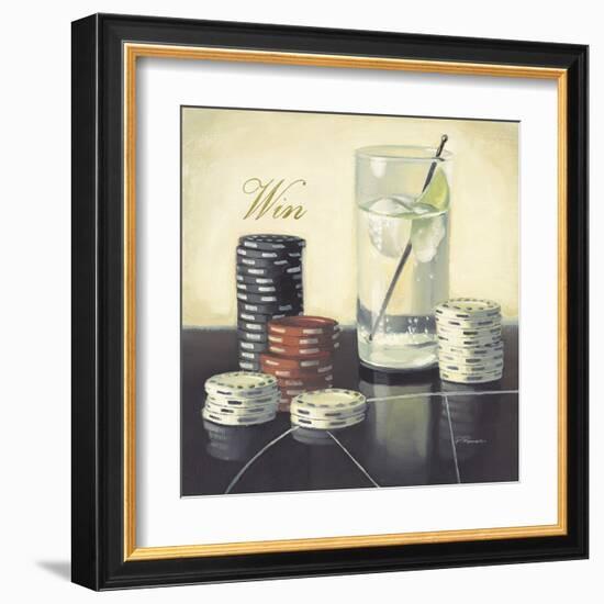 Win Casino-Paulo Romero-Framed Art Print