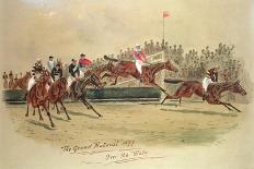 The Grand National, over the Water, 1899-Wincenty Wodzinowski-Framed Premier Image Canvas