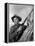 Winchester 73 by AnthonyMann with James Stewart, 1950 (b/w photo)-null-Framed Stretched Canvas