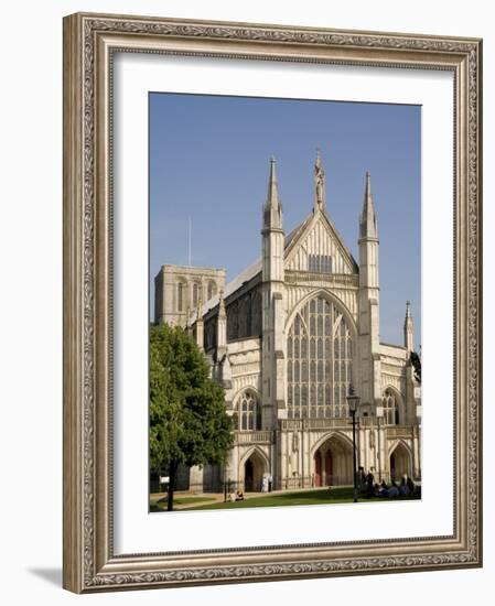 Winchester Cathedral, Hampshire, England, United Kingdom, Europe-Richardson Rolf-Framed Photographic Print