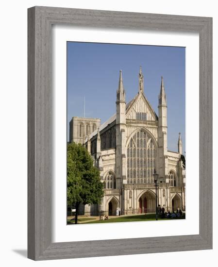 Winchester Cathedral, Hampshire, England, United Kingdom, Europe-Richardson Rolf-Framed Photographic Print