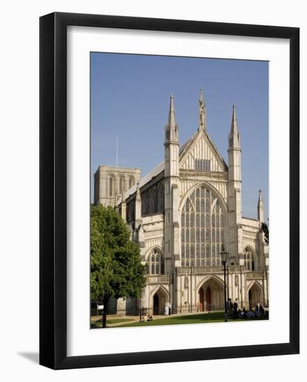 Winchester Cathedral, Hampshire, England, United Kingdom, Europe-Richardson Rolf-Framed Photographic Print