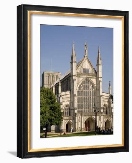 Winchester Cathedral, Hampshire, England, United Kingdom, Europe-Richardson Rolf-Framed Photographic Print