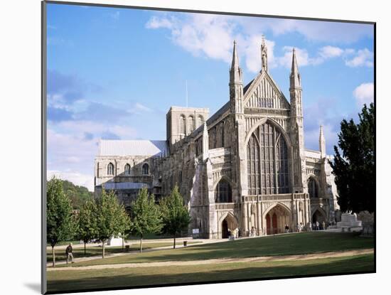 Winchester Cathedral, Winchester, Hampshire, England, United Kingdom-Roy Rainford-Mounted Photographic Print