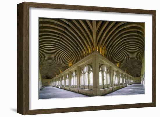 Winchester College Cloister Arcades-Paul Rapson-Framed Photographic Print