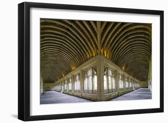 Winchester College Cloister Arcades-Paul Rapson-Framed Photographic Print