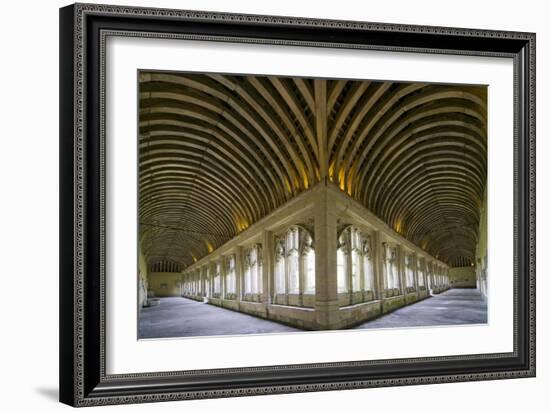 Winchester College Cloister Arcades-Paul Rapson-Framed Photographic Print