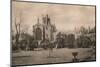 Winchester College from the Warden's Garden, Hampshire, early 20th century(?)-Unknown-Mounted Photographic Print