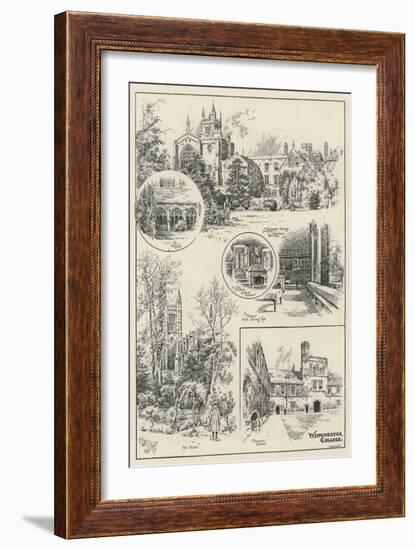 Winchester College-null-Framed Giclee Print