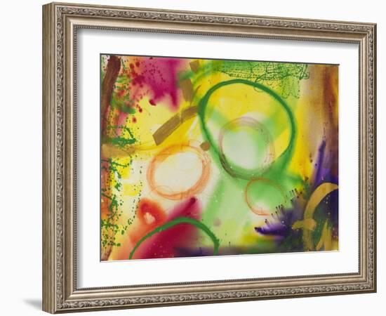 Wind Chimes VI-Pamela A. Johnson-Framed Giclee Print