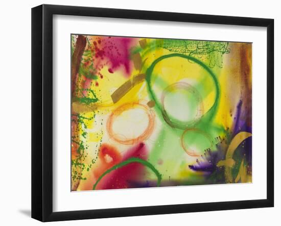 Wind Chimes VI-Pamela A. Johnson-Framed Giclee Print