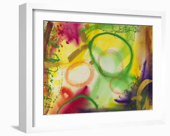 Wind Chimes VI-Pamela A. Johnson-Framed Giclee Print