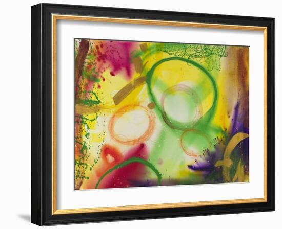 Wind Chimes VI-Pamela A. Johnson-Framed Giclee Print