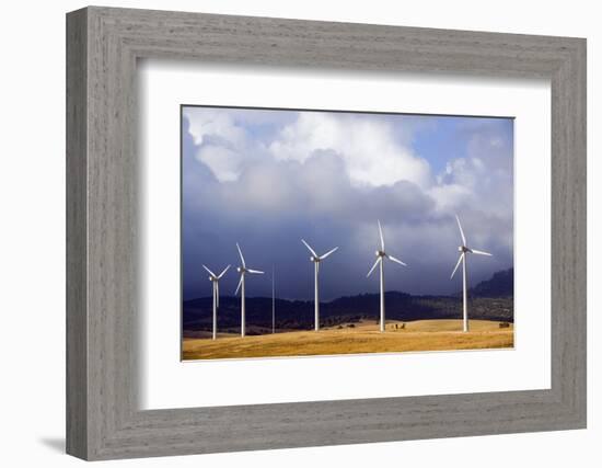 Wind Farm in Spain-Marco Cristofori-Framed Photographic Print