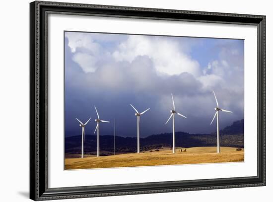 Wind Farm in Spain-Marco Cristofori-Framed Photographic Print