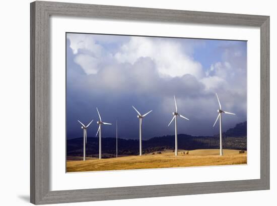 Wind Farm in Spain-Marco Cristofori-Framed Photographic Print