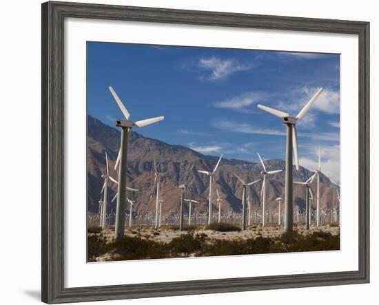 Wind Farm, Palm Springs, California, United States of America, North America-Sergio Pitamitz-Framed Photographic Print