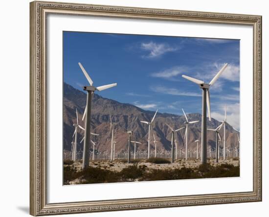 Wind Farm, Palm Springs, California, United States of America, North America-Sergio Pitamitz-Framed Photographic Print