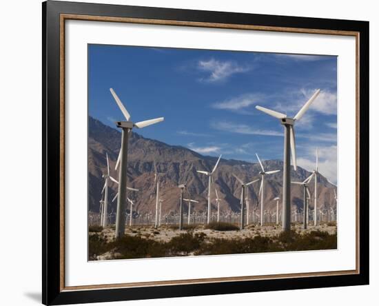 Wind Farm, Palm Springs, California, United States of America, North America-Sergio Pitamitz-Framed Photographic Print