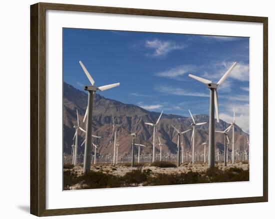 Wind Farm, Palm Springs, California, United States of America, North America-Sergio Pitamitz-Framed Photographic Print