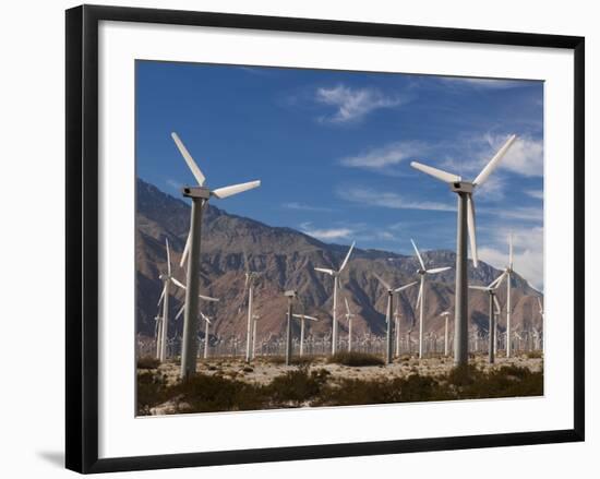 Wind Farm, Palm Springs, California, United States of America, North America-Sergio Pitamitz-Framed Photographic Print