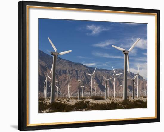 Wind Farm, Palm Springs, California, United States of America, North America-Sergio Pitamitz-Framed Photographic Print