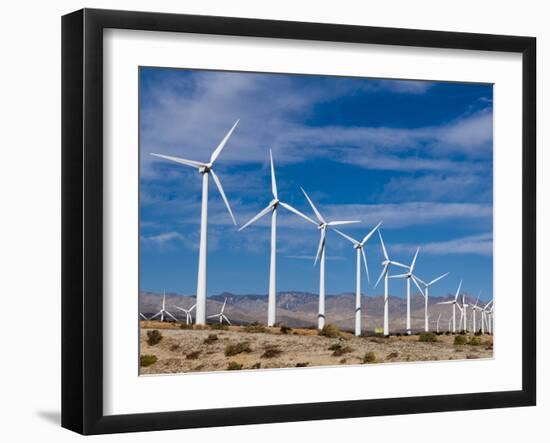 Wind Farm, Palm Springs, California, United States of America, North America-Sergio Pitamitz-Framed Photographic Print