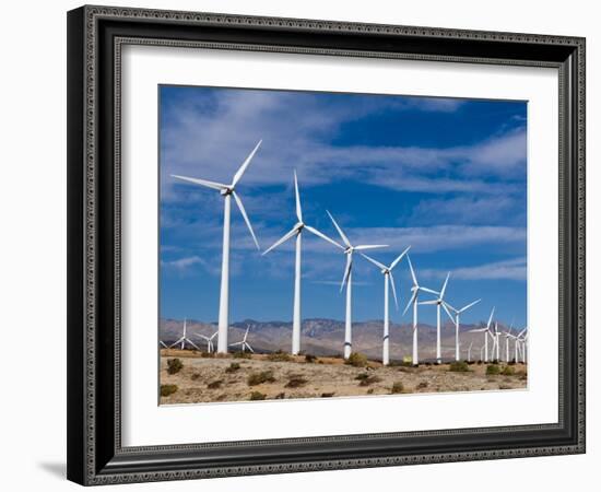 Wind Farm, Palm Springs, California, United States of America, North America-Sergio Pitamitz-Framed Photographic Print