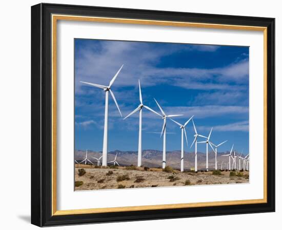 Wind Farm, Palm Springs, California, United States of America, North America-Sergio Pitamitz-Framed Photographic Print