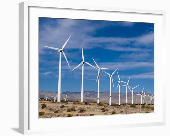 Wind Farm, Palm Springs, California, United States of America, North America-Sergio Pitamitz-Framed Photographic Print