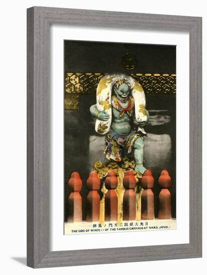 Wind God, Nikko-null-Framed Art Print