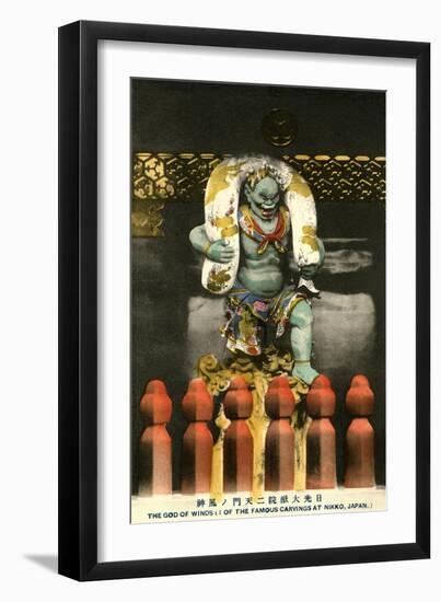 Wind God, Nikko-null-Framed Art Print