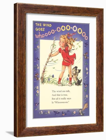 Wind Goes Whoo-null-Framed Art Print