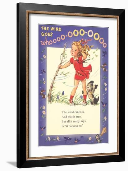 Wind Goes Whoo-null-Framed Art Print