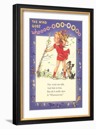 Wind Goes Whoo-null-Framed Art Print