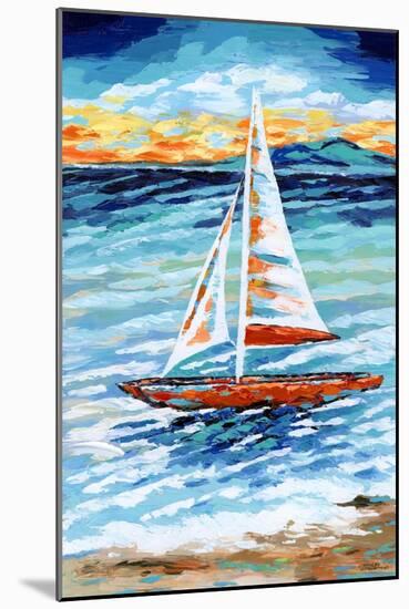 Wind in My Sail II-Carolee Vitaletti-Mounted Art Print