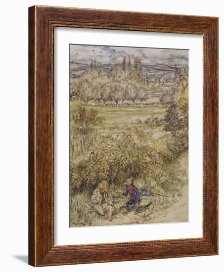 Wind in the Willows-Arthur Rackham-Framed Photographic Print