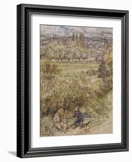 Wind in the Willows-Arthur Rackham-Framed Photographic Print