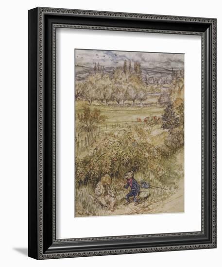 Wind in the Willows-Arthur Rackham-Framed Photographic Print